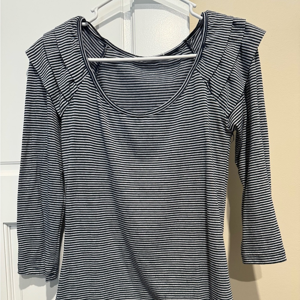 Striped blue, light weight shirt, nautical